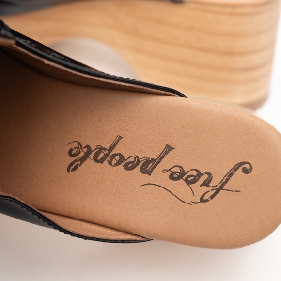Free People | New! Corbin Loafer Clog Black Size 9 - Picture 8 of 13